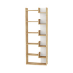 Decortieliving - Oppa Modern Bookcase Display Unit Tall 162.4cm