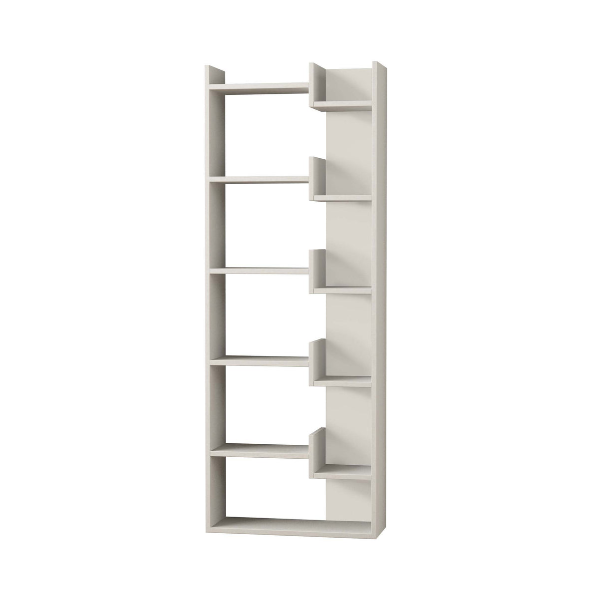 Decortieliving - Oppa Modern Bookcase Display Unit Tall 162.4cm