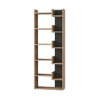 Decortieliving - Oppa Modern Bookcase Display Unit Tall 162.4cm