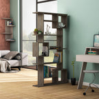 Decortieliving - Soto Modern Bookcase Display Unit Tall 173cm