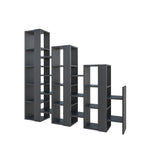 Decortieliving - Lift Separator Modern Bookcase Display Unit Room Separator Tall 151cm