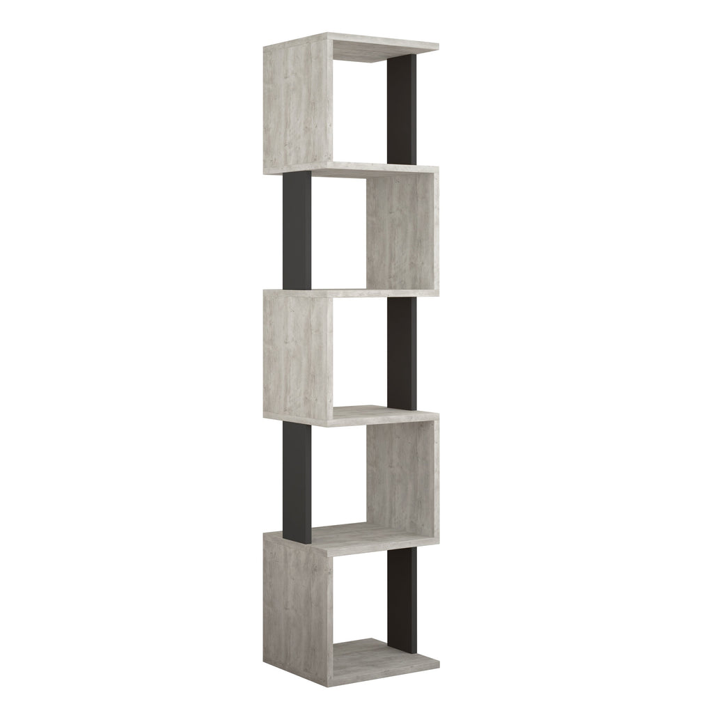 Decortieliving - Piri Modern Bookcase Display Unit Tall 161cm