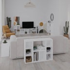 Decortieliving - Combayn Small Low Standing Bookcase – Modular Storage Unit