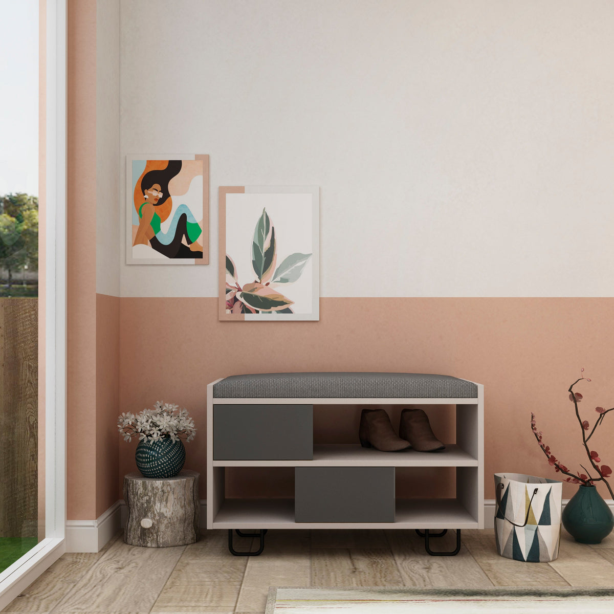 Decortieliving - Troy Modern Bench