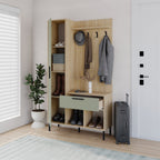 Decortieliving - Acton Hall Stand with Shoe Storage