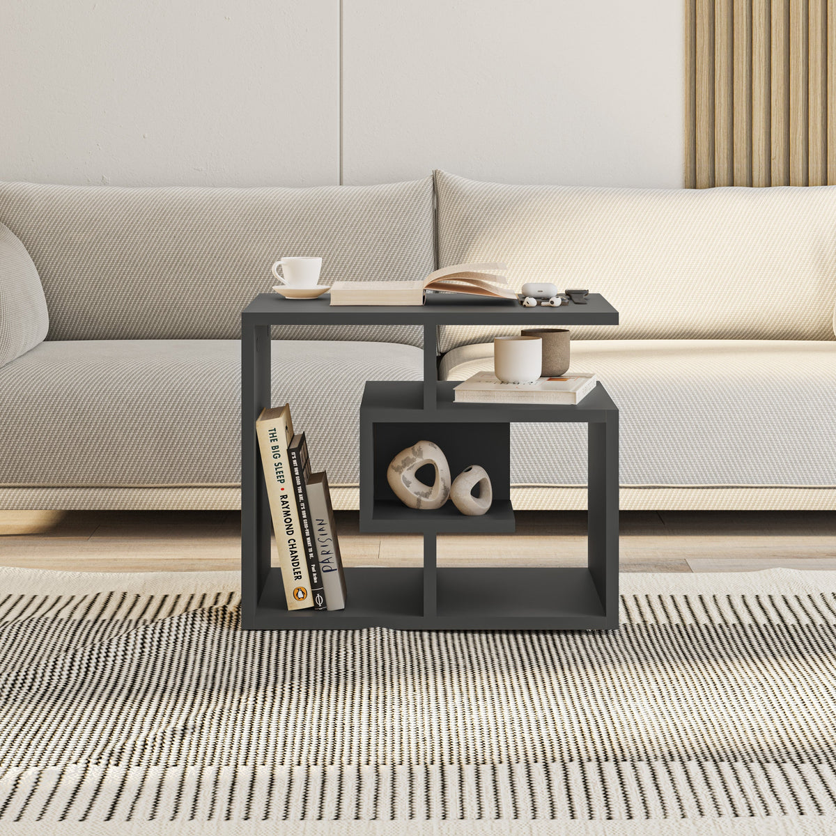 Decortieliving - Labirent Modern Coffee Table Multipurpose H 45cm