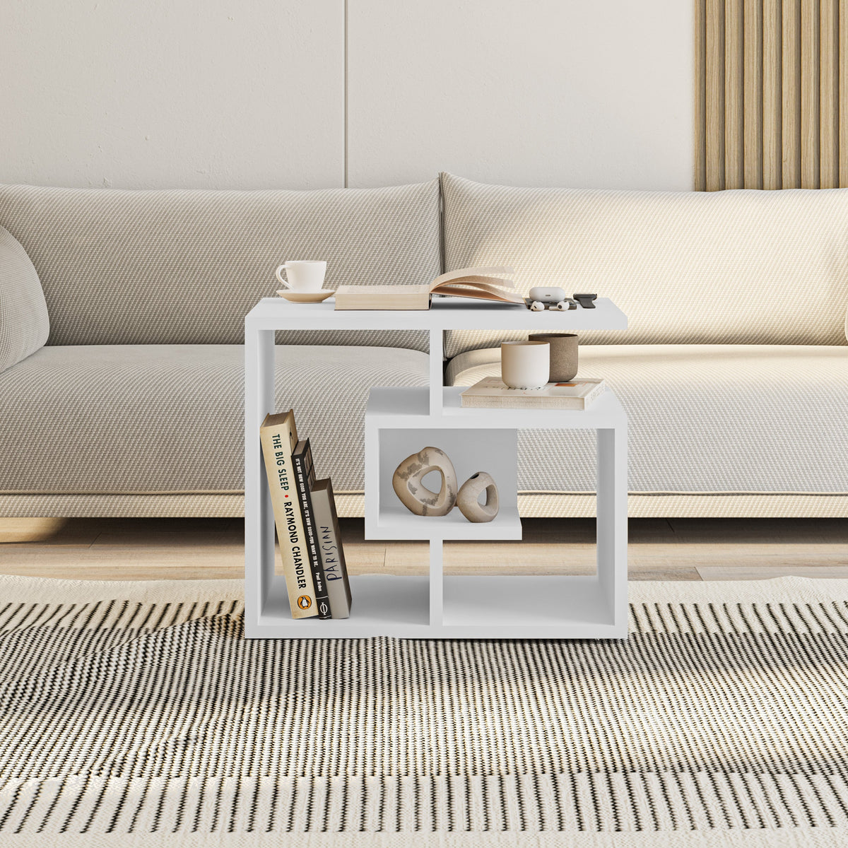 Decortieliving - Labirent Modern Coffee Table Multipurpose H 45cm