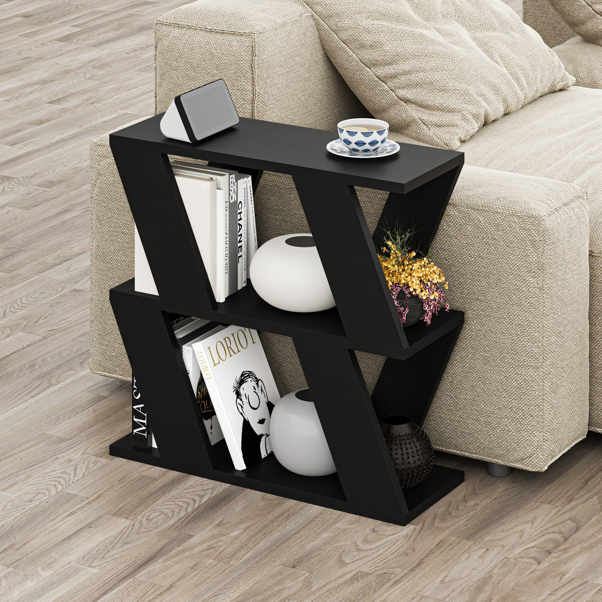 Decortieliving - Lazena Coffee Table – Compact Modern Side Table