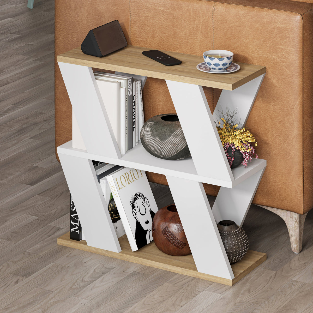 Decortieliving - Lazena Coffee Table – Compact Modern Side Table