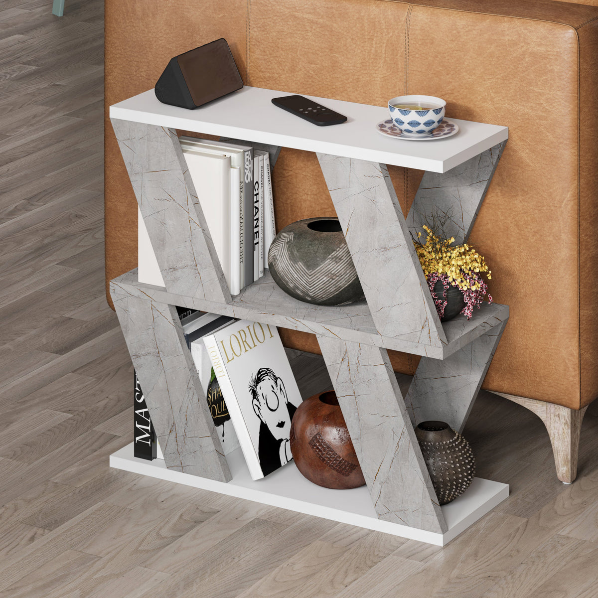 Decortieliving - Lazena Coffee Table – Compact Modern Side Table