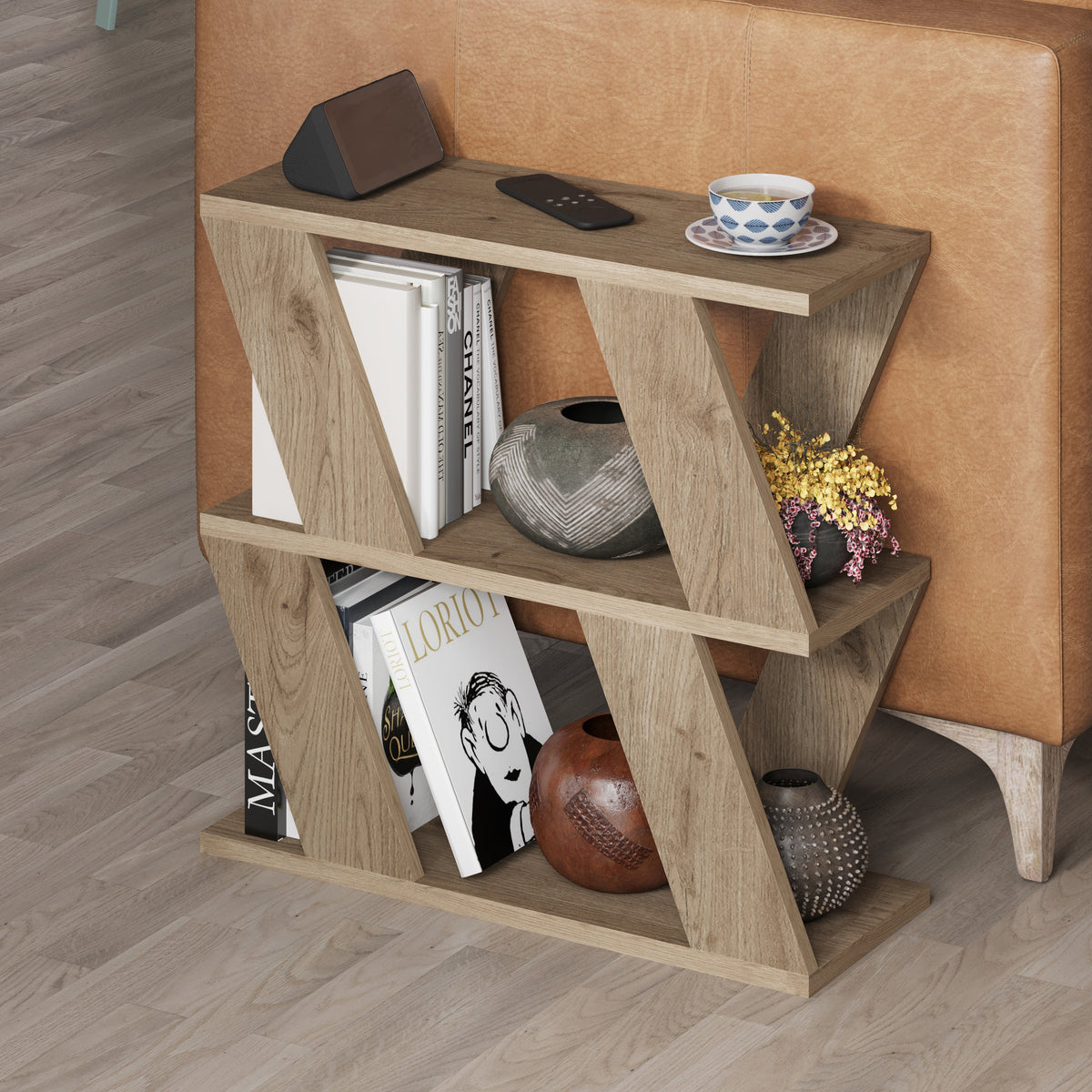 Decortieliving - Lazena Coffee Table – Compact Modern Side Table