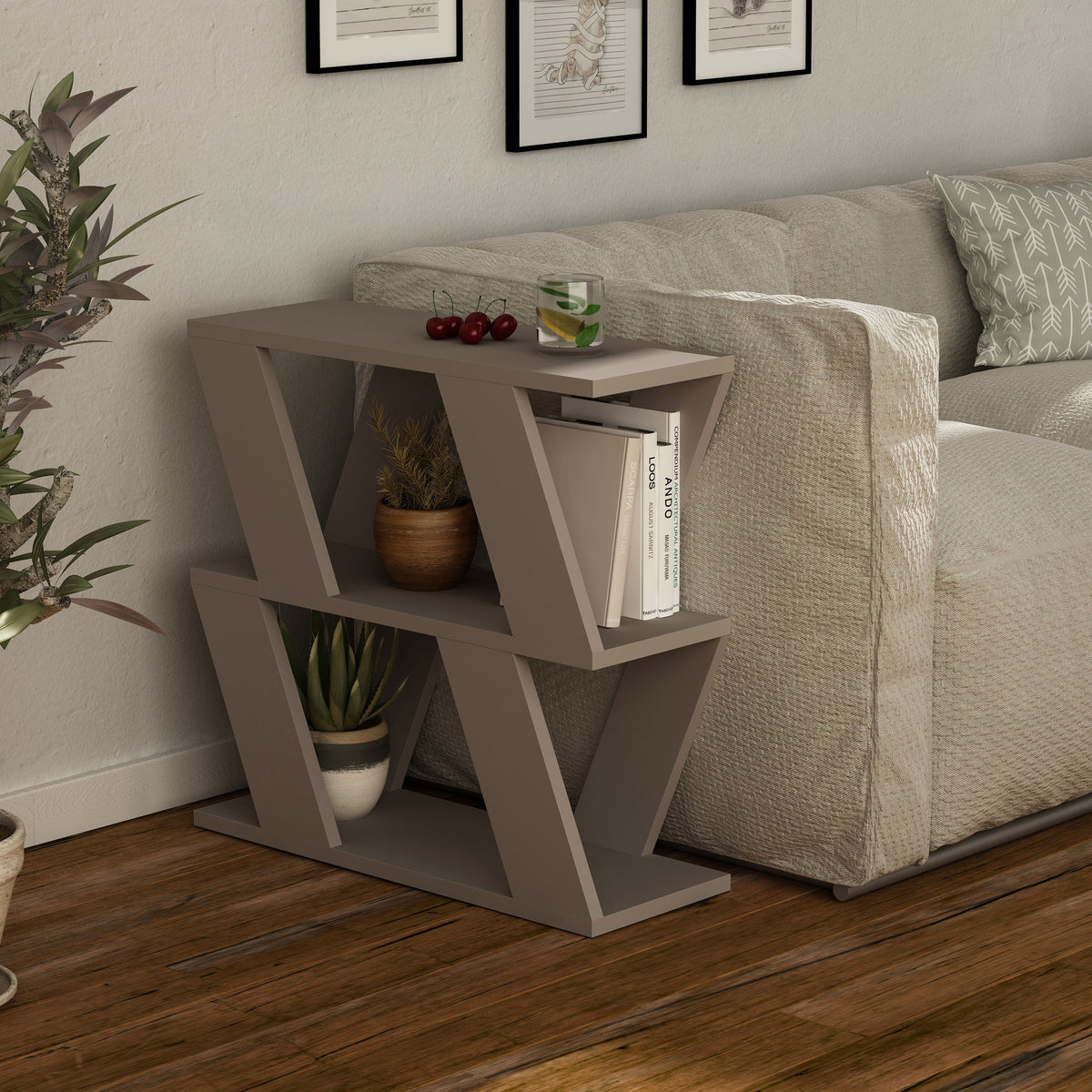 Decortieliving - Lazena Coffee Table – Compact Modern Side Table