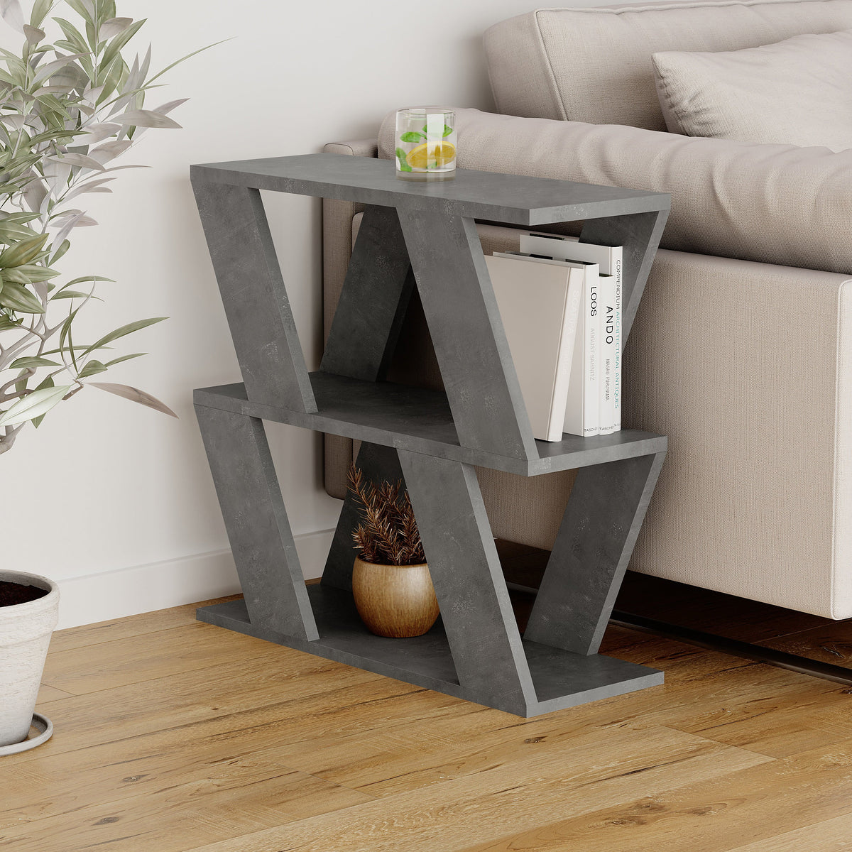 Decortieliving - Lazena Coffee Table – Compact Modern Side Table