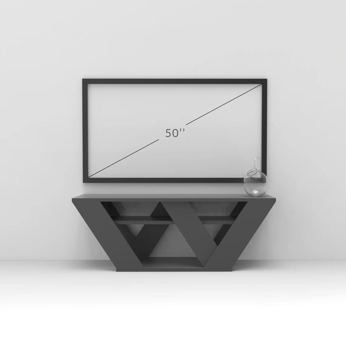 Decortieliving - Pipralla Modern TV Stand 110 cm