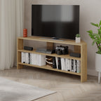Decortieliving - Thales Corner Modern TV Stand Multimedia Centre Corner 110cm