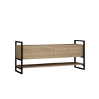 Decortieliving - Metola Modern TV Stand Multimedia Stand TV Unit With Storage Cabinet 130cm