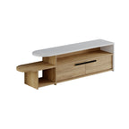 Decortieliving - Lyra Modern TV Stand Multimedia Centre TV Unit With Storage Cabinet 167cm