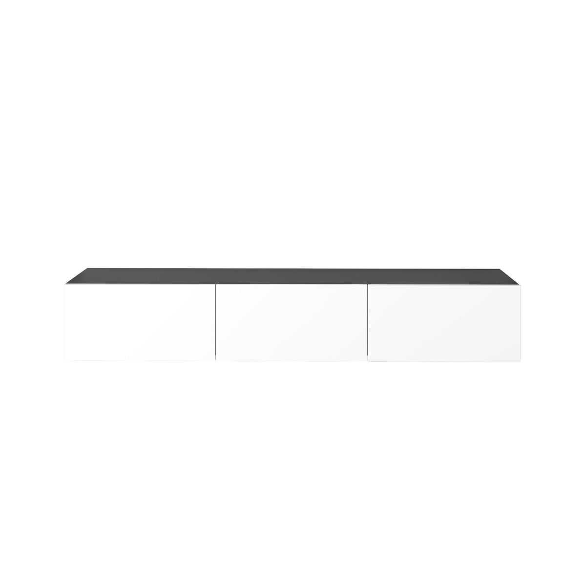 Decortieliving - Francy Modern Tv Unit - Wall Mounted - 3 Compartments - 180 cm