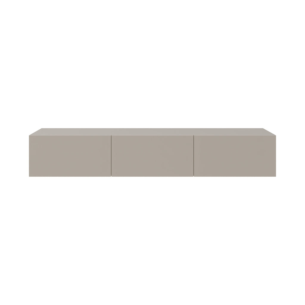Decortieliving - Francy Modern Tv Unit - Wall Mounted - 3 Compartments - 180 cm