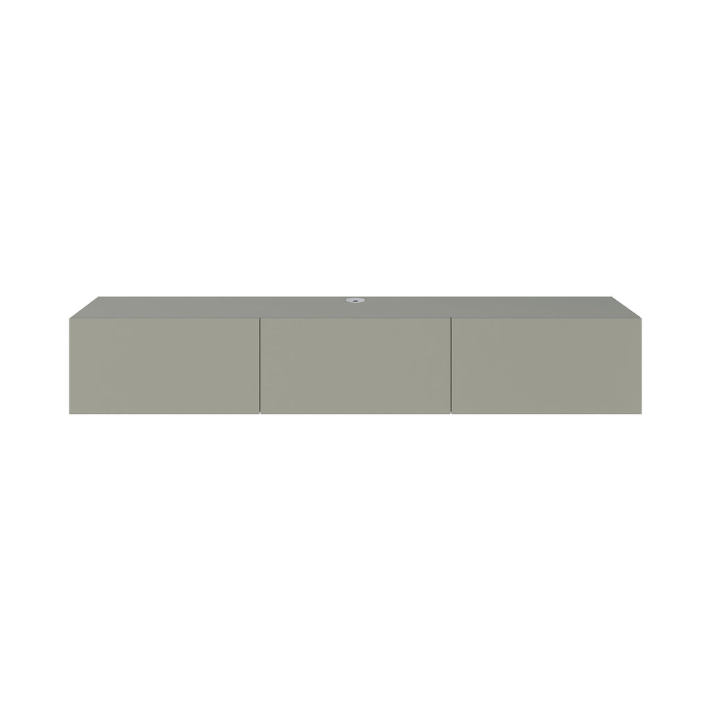 Decortieliving - Francy Modern Tv Unit - Wall Mounted - 3 Compartments - 180 cm