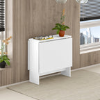 Decortieliving - Artemio Dining Table – Foldable – White Finish