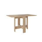 Decortieliving - Artemio Dining Table – Foldable – Sapphire Oak Finish