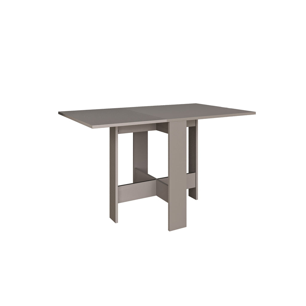 Decortieliving - Artemio Dining Table – Foldable – Light Mocha Finish