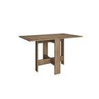 Decortieliving - Artemio Dining Table – Foldable – Dark Oak Effect