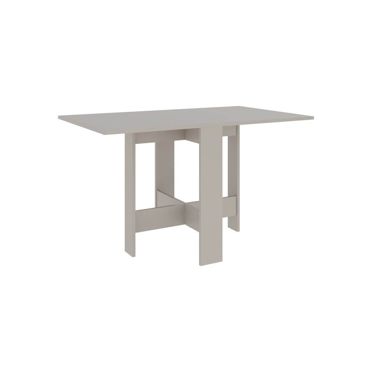 Decortieliving - Artemio Dining Table - Foldable - Sandstone Finish