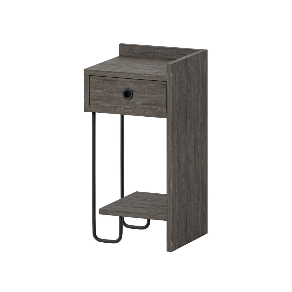 Decortieliving - Sirius Modern Bedside Table Right Module Bedroom Furniture W 32cm