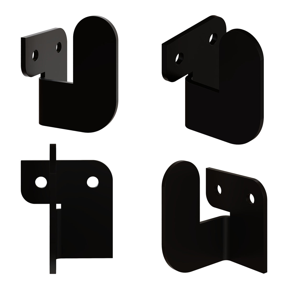 Decortieliving - Luxa Modern Hook Multipurpose Versatile Metal Hanger Set Triple