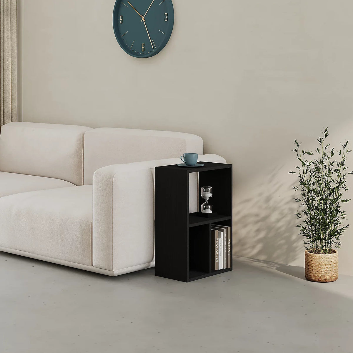 Decortieliving - Combayn Big Low Standing Bookcase – Modular Storage Unit