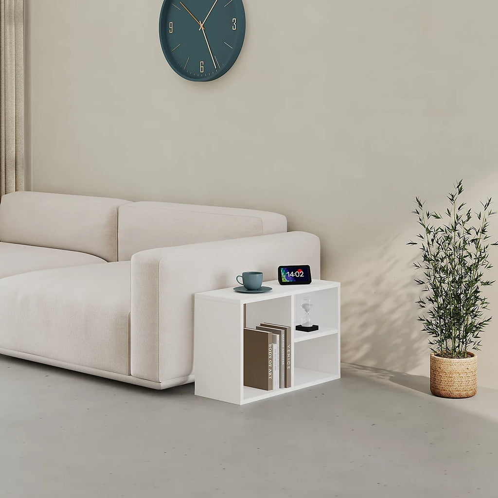 Decortieliving - Combayn Big Low Standing Bookcase – Modular Storage Unit