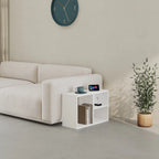 Decortieliving - Combayn Big Low Standing Bookcase – Modular Storage Unit