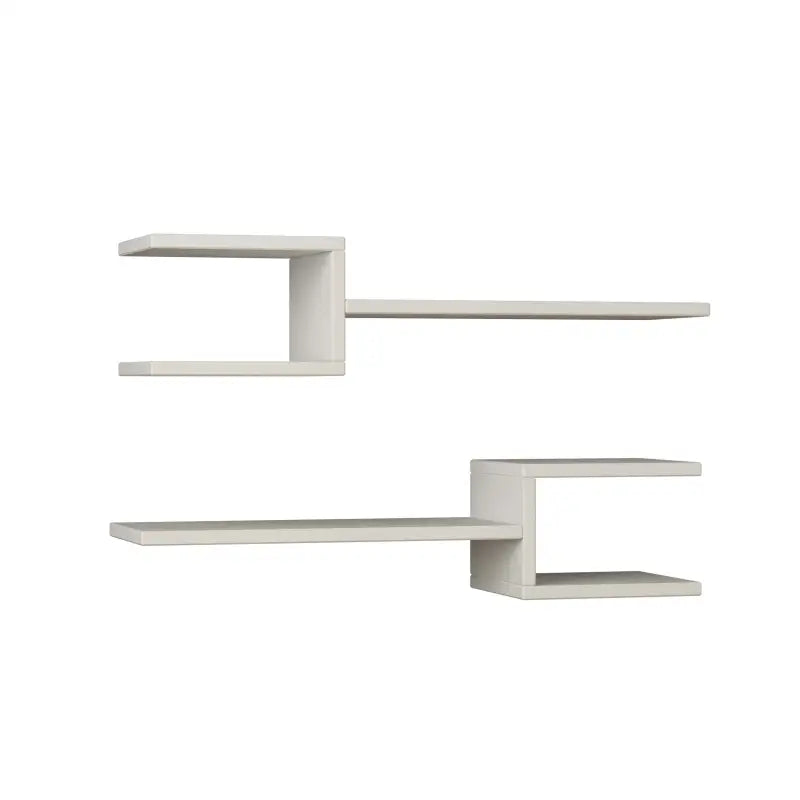 Decortieliving - Fork Modern Floating Shelf Set 18.2cm Short