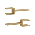 Decortieliving - Fork Modern Floating Shelf Set 18.2cm Short