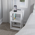 Decortieliving - Lonie Modern Bedside Table Bedroom Furniture Width 34cm