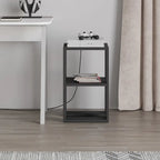 Decortieliving - Lonie Modern Bedside Table Bedroom Furniture Width 34cm